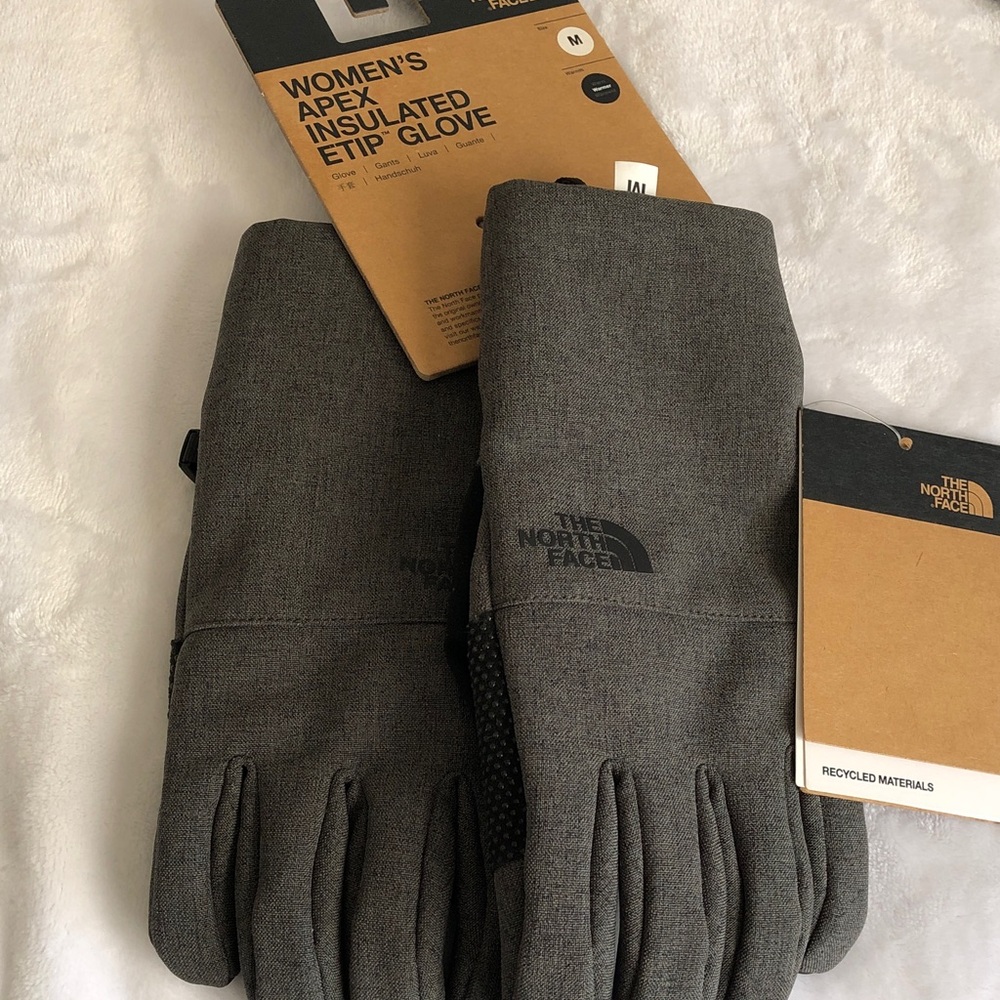 The North Face Women’s Apex Etip Gloves — Charcoal